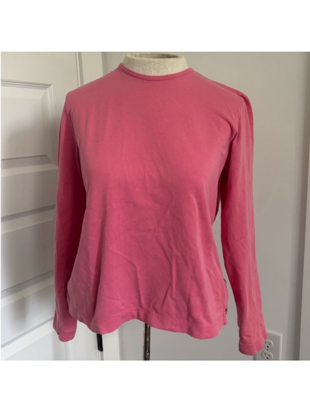 Lands' End Women's Rose Pink T-shirt